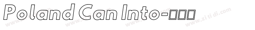Poland Can Into字体转换